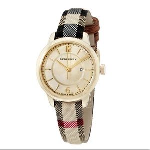 Women’s Burberry Honey Dial Stainless Steel Gold Tone Quartz